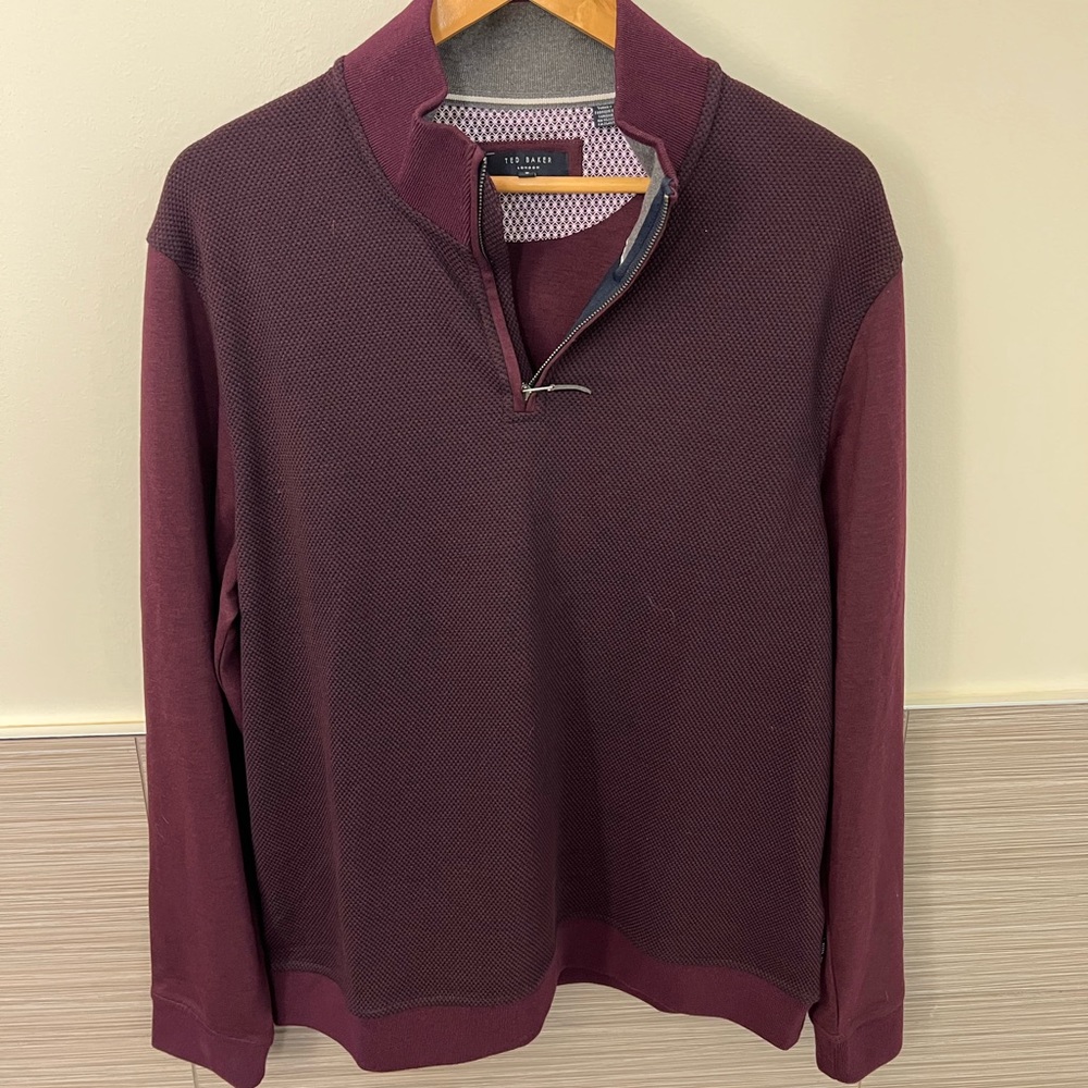 Ted Baker 1/4 Zip -‎ Size 6/XL
